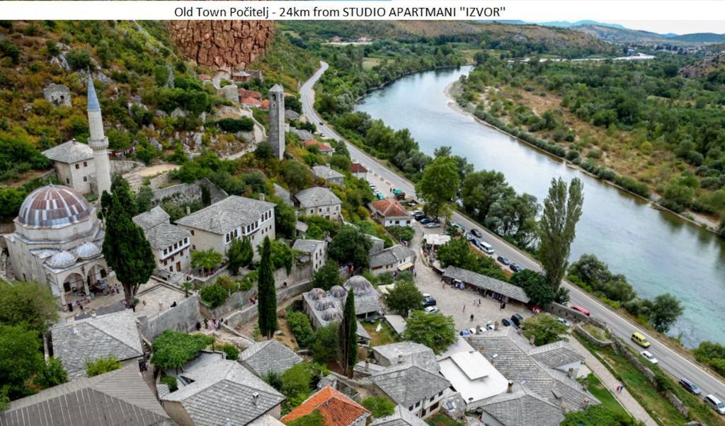 Studio Apartmani Izvor Blagaj Εξωτερικό φωτογραφία