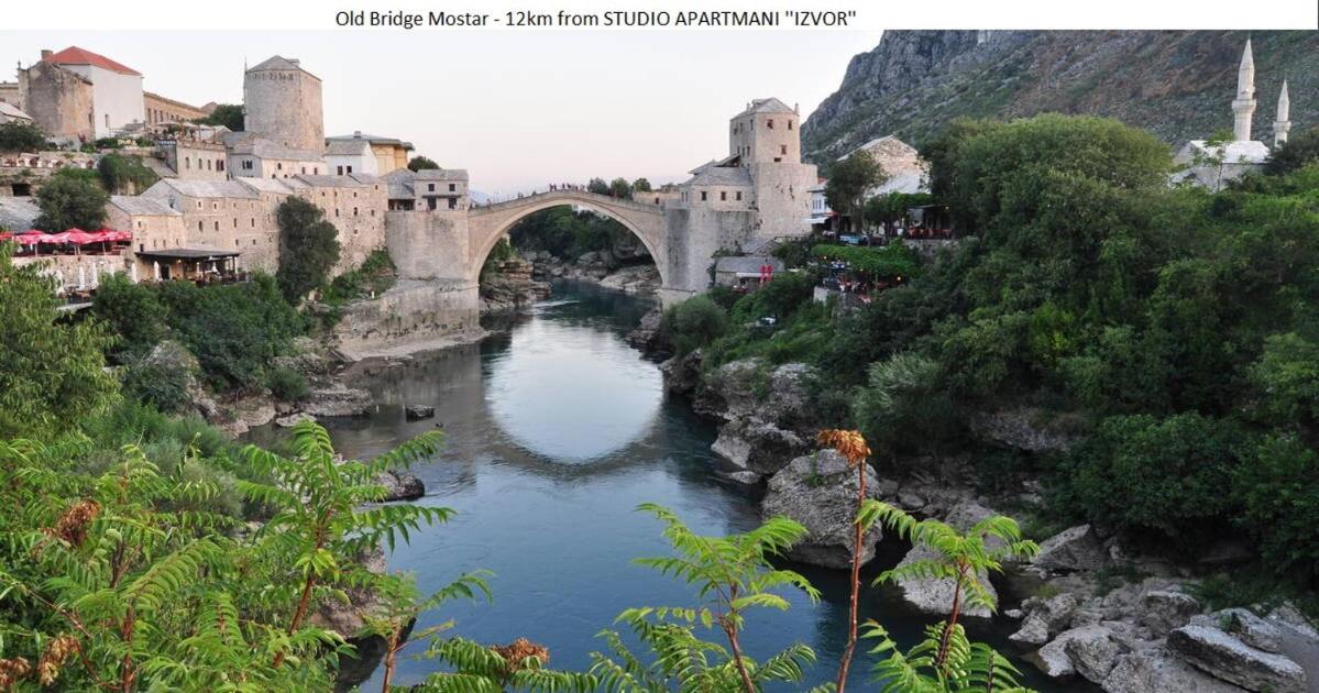 Studio Apartmani Izvor Blagaj Εξωτερικό φωτογραφία